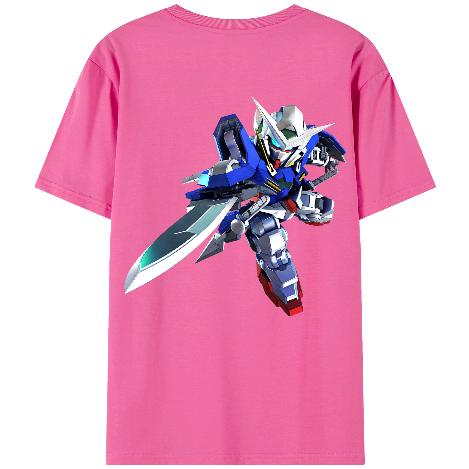 （画像用） 機動戦士ガンダム Mobile Suit Gundam レディース半袖Tシャツ(バックプリント)